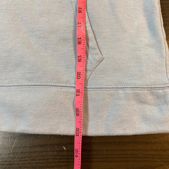 Lasell‎ University Hoodie Sweatshirt Women's Medium Blue Comfy Redshirt - Picture 9 of 12
